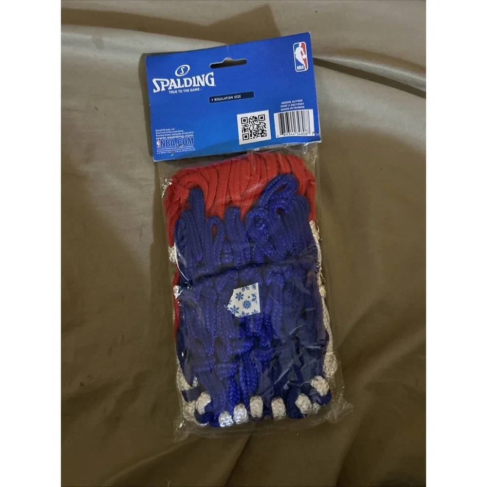 2013 Official NBA Spalding Heavy Duty Regulation Basketball Net Red White & Blue